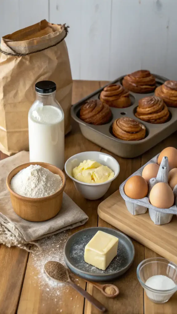 Ingredients for Cruffins