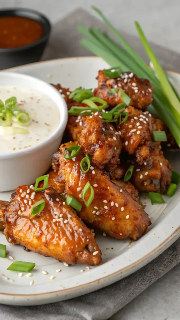 Sweet and Spicy Honey Garlic Wings