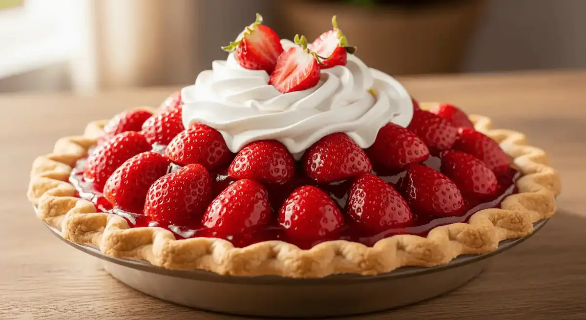 Big Boys Fresh Strawberry Pie