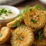 Delicious Crispy Fried Pickles