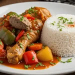 Plated Chicken Caldereta