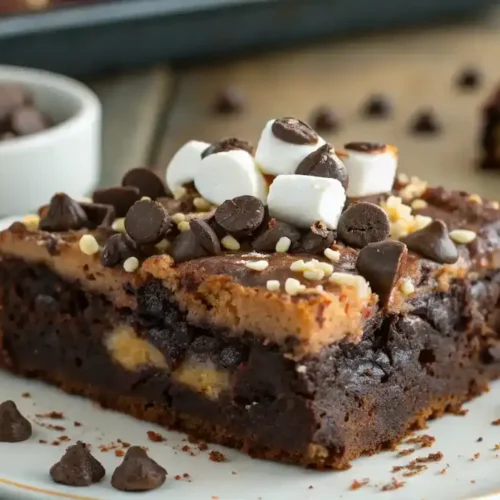 Slice of Mississippi Mud Cake Bliss