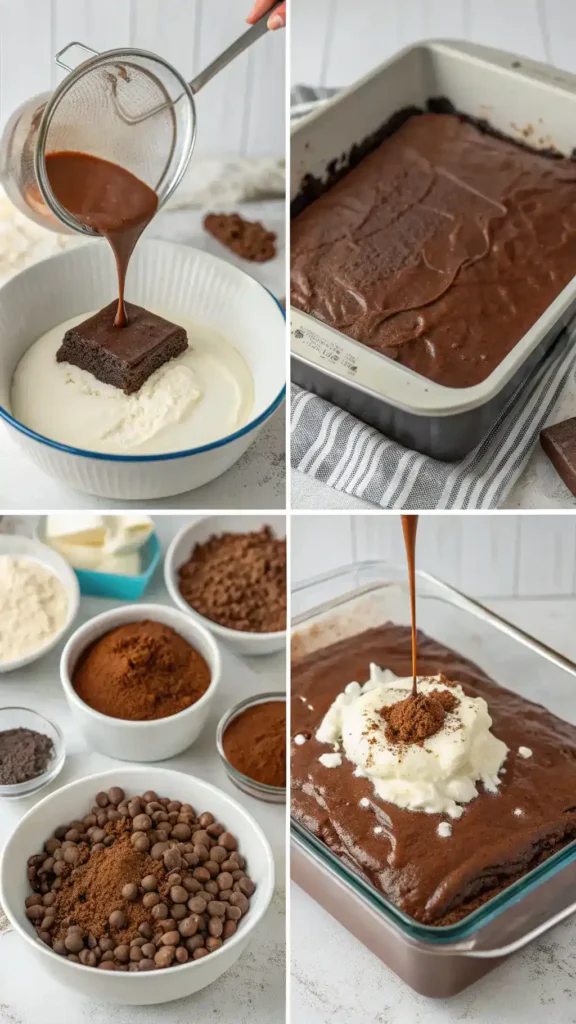 Making Mississippi Mud Cake Bliss