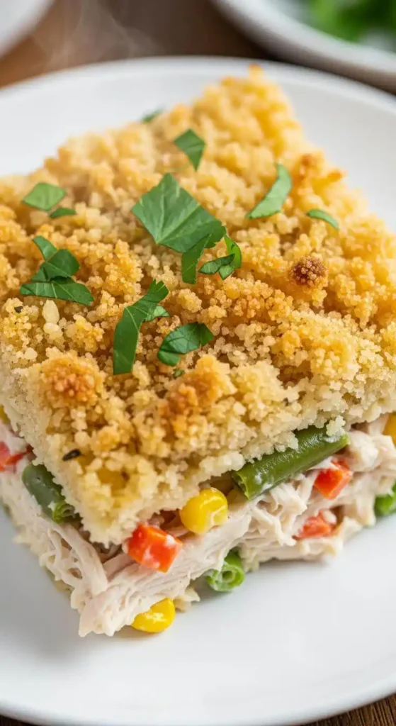 Serving of Dolly Parton’s 5-Ingredient Casserole