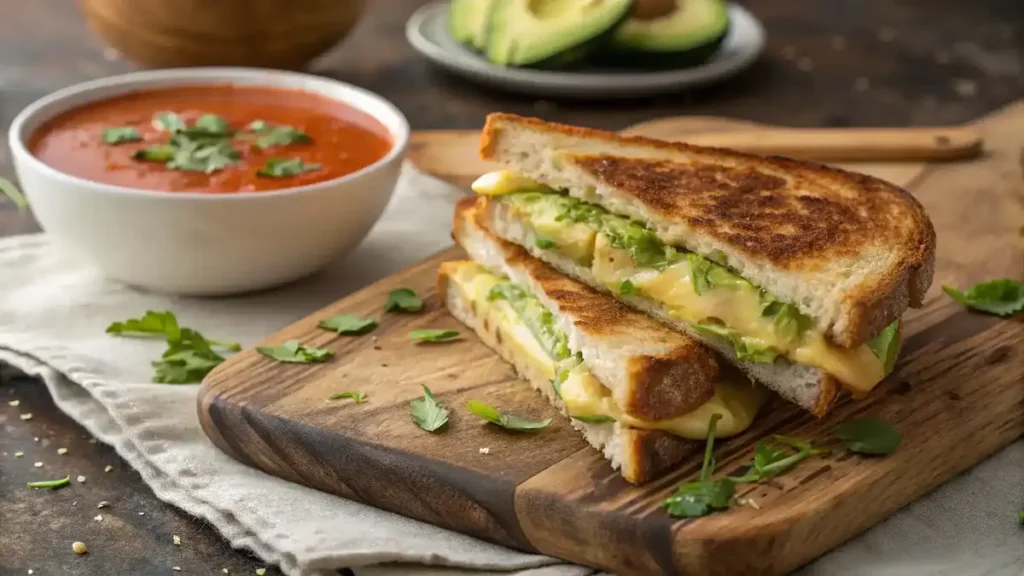 Delicious Avocado Grilled Cheese Sandwich