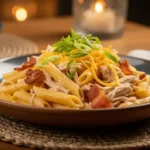 Delicious Crack Chicken Penne