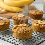 Freshly Baked Banana Oatmeal Bites
