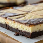 Freshly baked Cheesecake Brownies