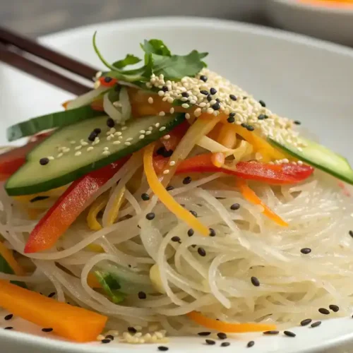 Plated Glass Noodles Recipe