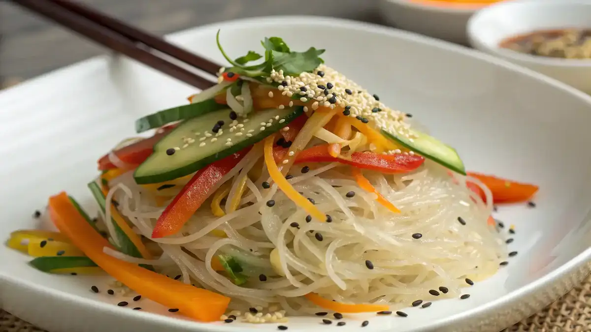 Plated Glass Noodles Recipe