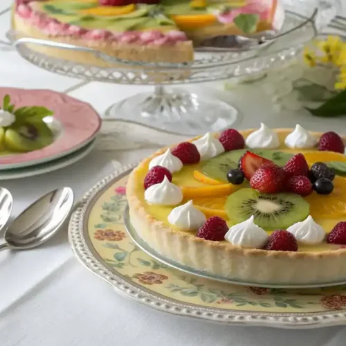 Finished Easter Jell-O Pie